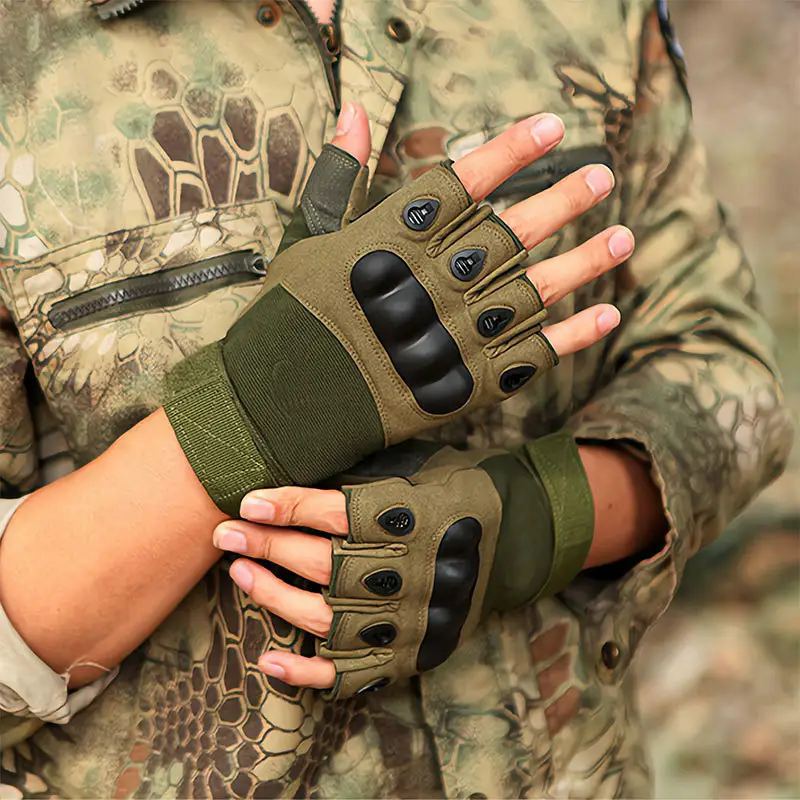 Half-finger Tactical Gloves, Men's Training, Fighting, Cycling