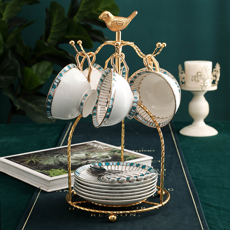 Bone china tea set