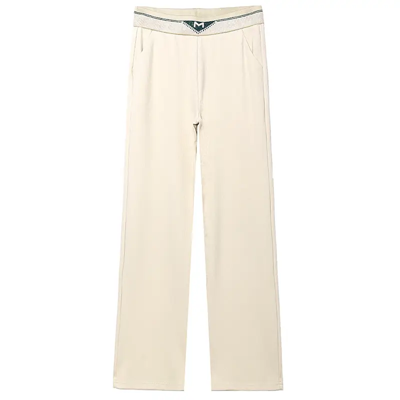 Adding Fertilizer To Increase The Length Of The Casual Straight-leg Pants