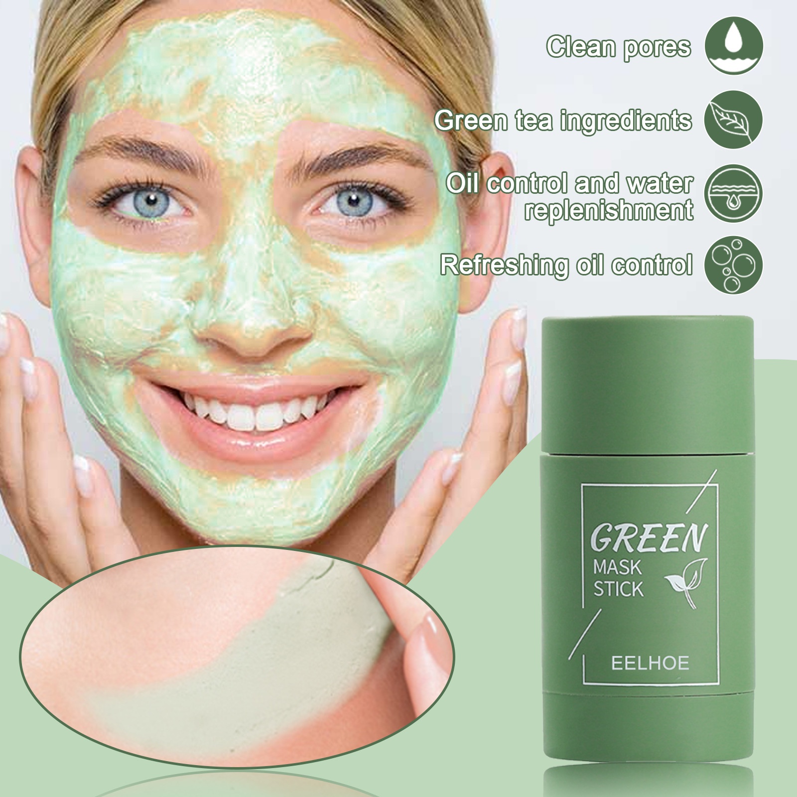 Title 4, Deep Cleaning and Moisturizing Facial Mask Stic...