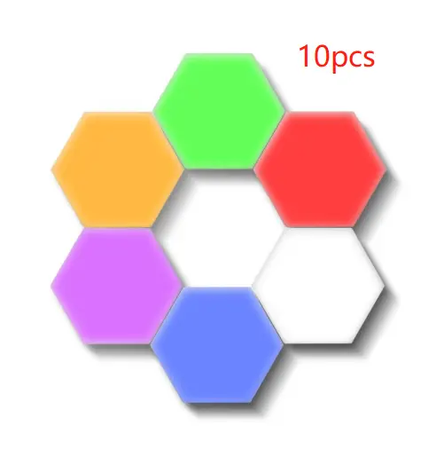 British Creative Honeycomb Modular Assembly Helios Touch Wall Lamp
