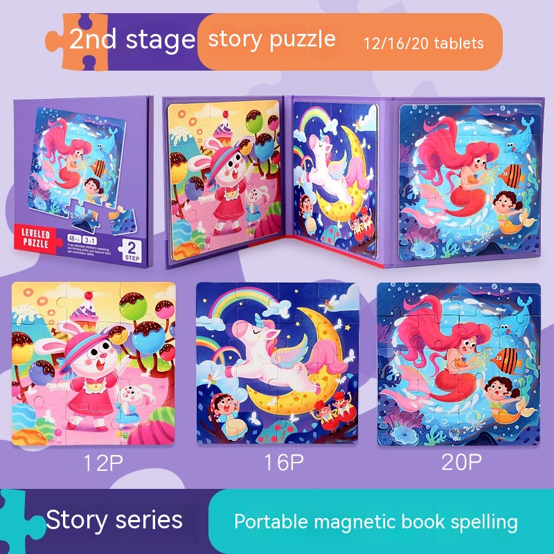 Magnetic Puzzle Story