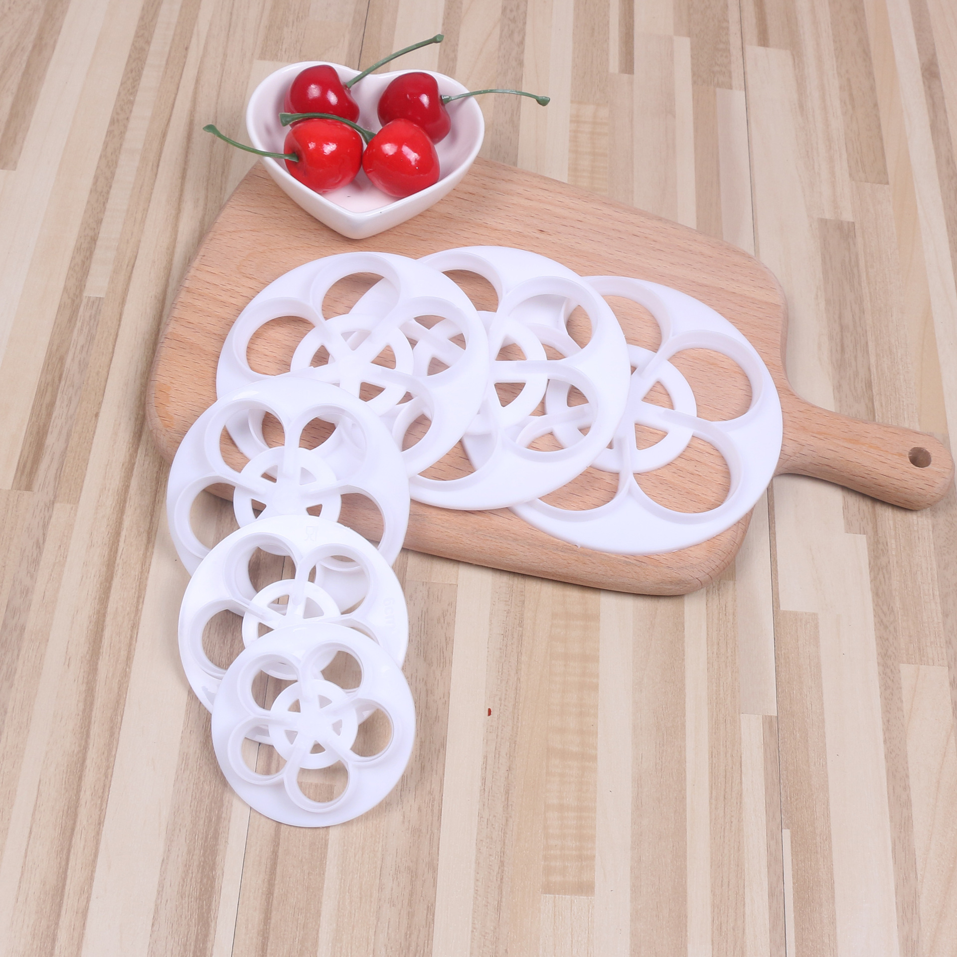 Rose Fondant Cake Die-Cut Combination Set