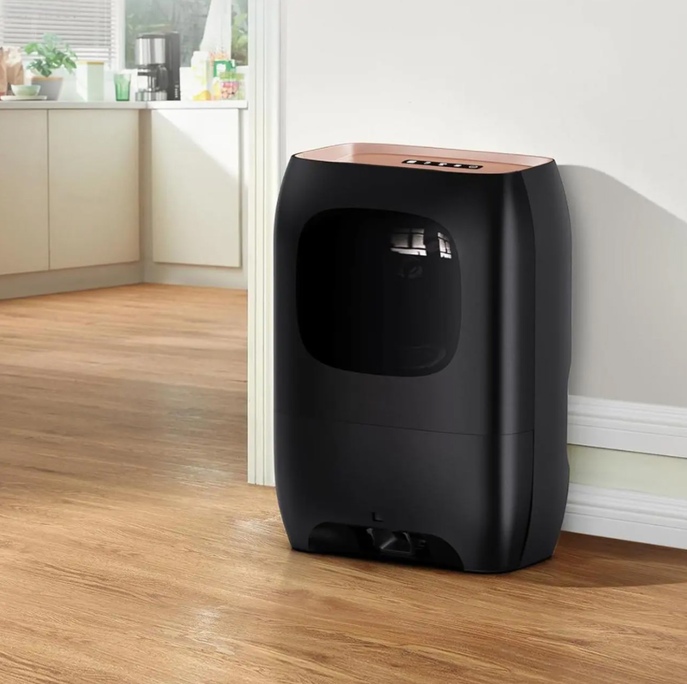 Sensor Vacuum Waste Bin Vacuum Broom Set