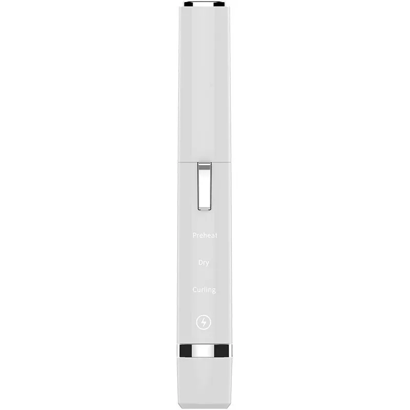 Durable Electric Heating And Charging Eyelash Curling Magic Tool - White