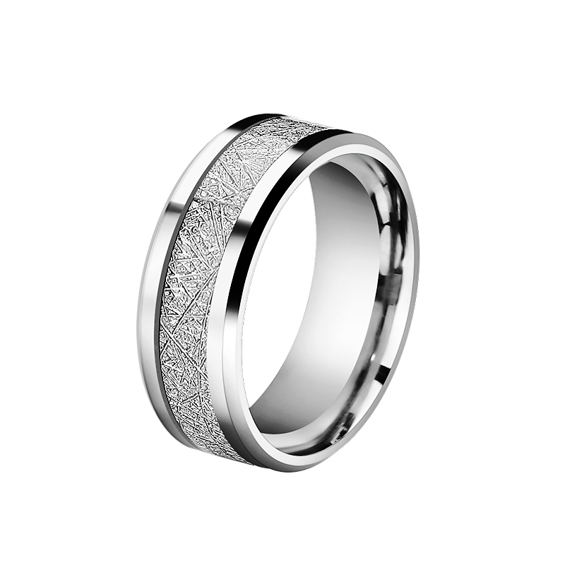 Fashion Personality Titanium Steel Ring Male