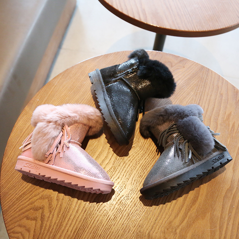 Female New Winter Plush Thick Cotton Boots