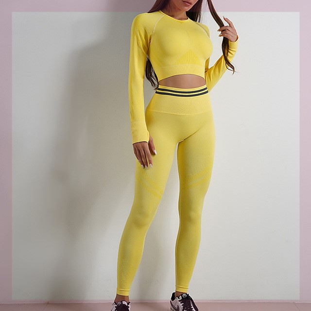 Yellow suit long