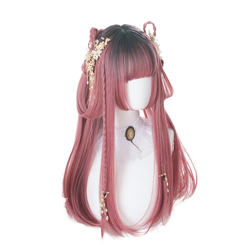 Waist Length Straight Hair Anime Cos Curly Hair Style - Shop at LoveMi