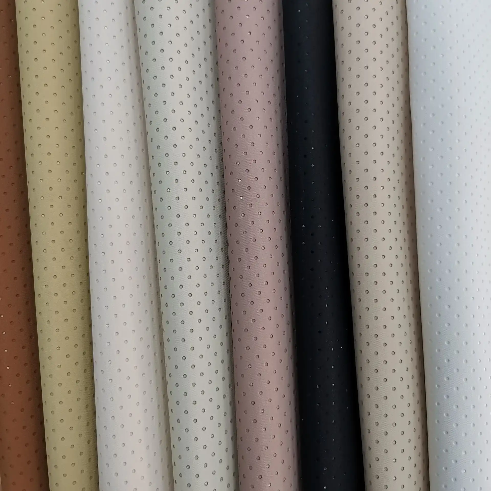 Breathable Round Hole Artificial Leather