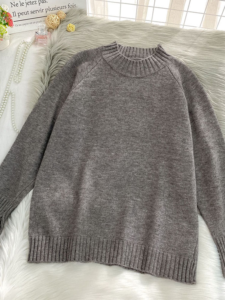 Title 5, Mori-Strickpullover für Damen im Herbst und Winter