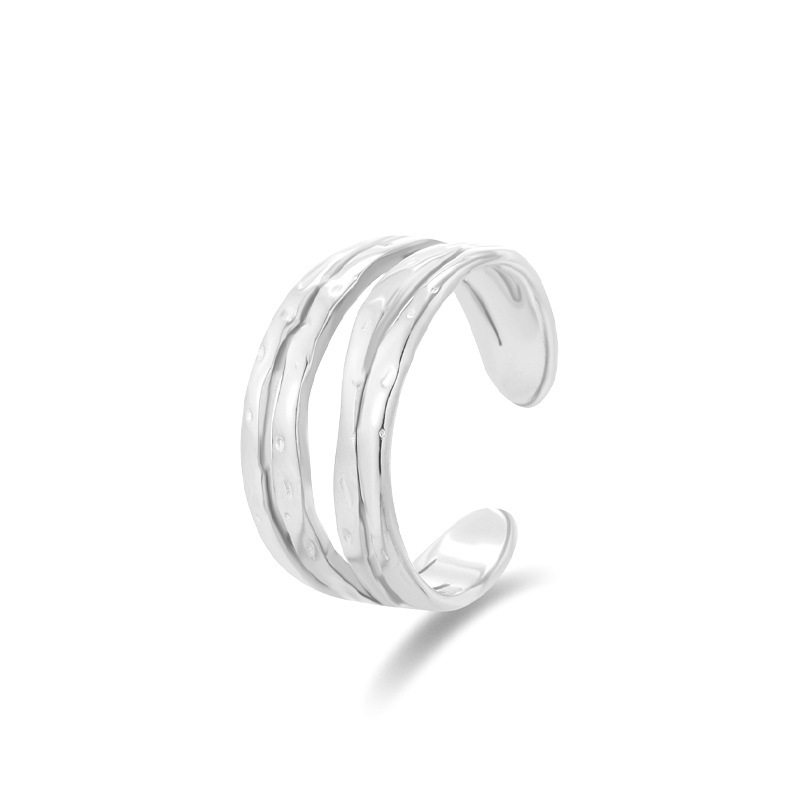 Title 9, Popular Simple Titanium Steel Ring Does Not Fade