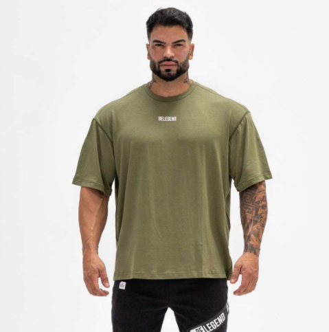 Title 3, Mens breathable loose training casual solid co...