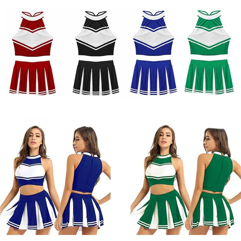 Cheerleading Costume JK Uniform Mini Pleated Skirt