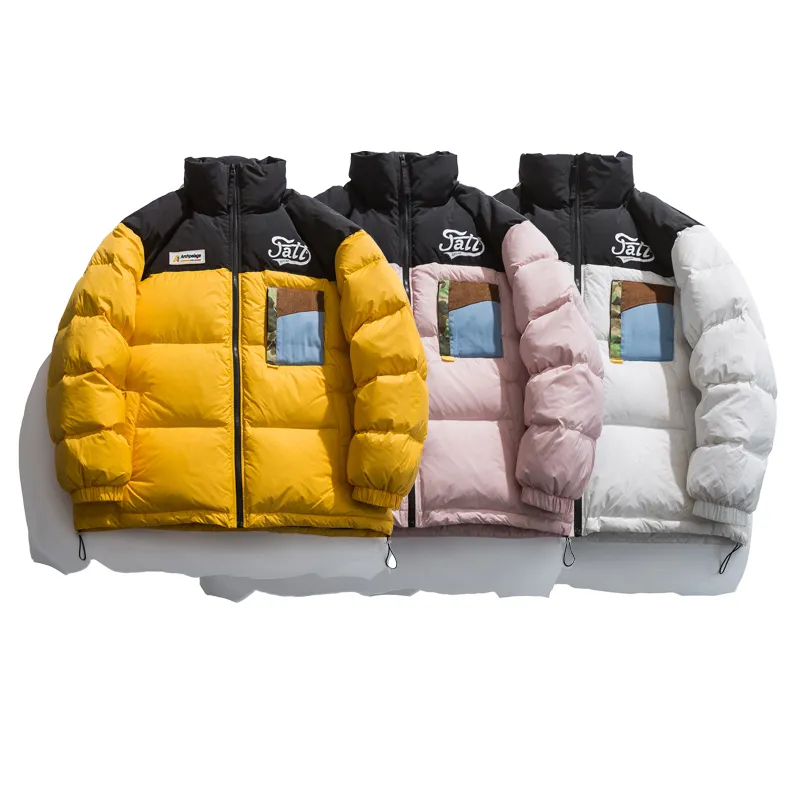 Down Jacket Men's Street Loose Couple's All-match