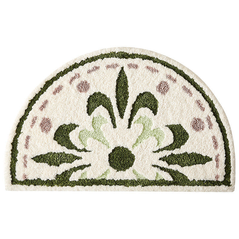 Thickened Non-slip Carpet Bathroom Toilet Toilet Door Mat - 2