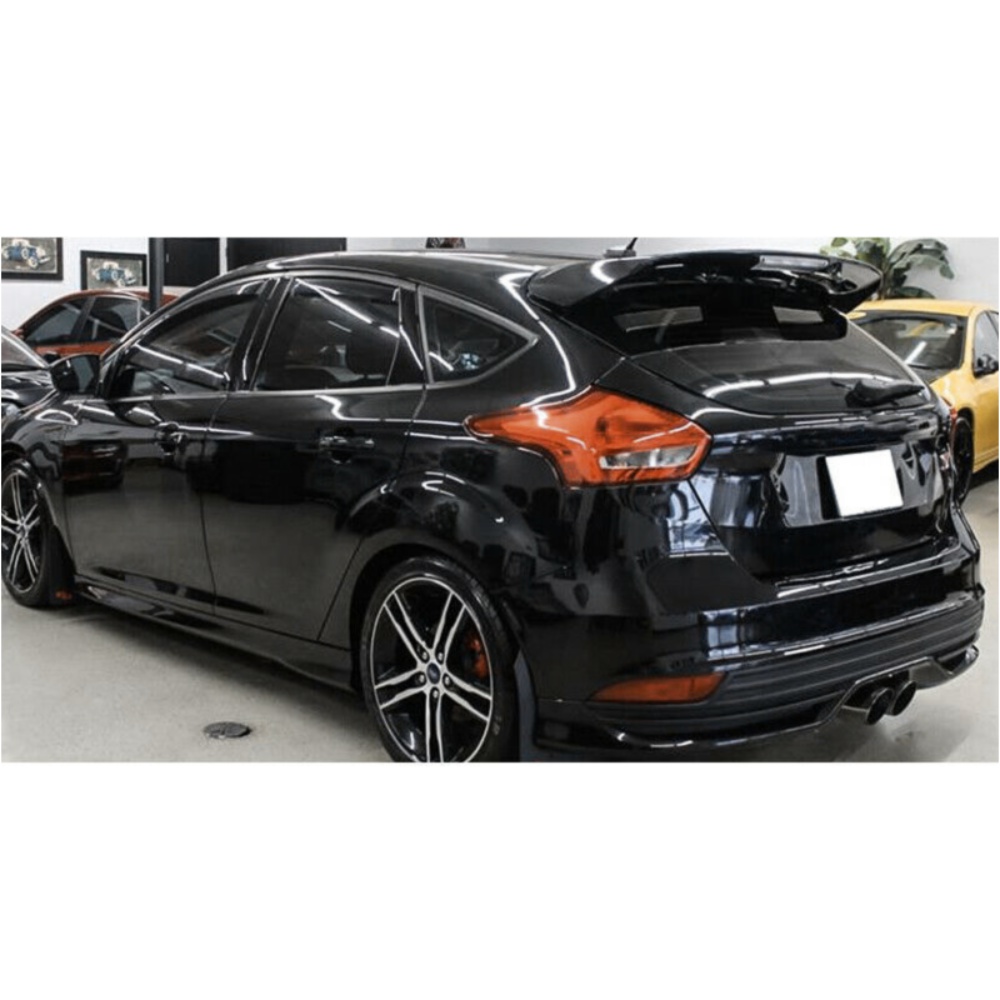 For 12-18 Ford Focus Acrylic Window Visor Vent Sun Rain Deflector Guard 4PCS Set — foto 2