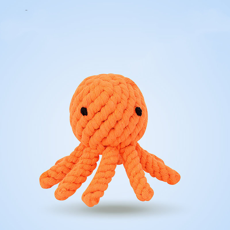 Orange octopus