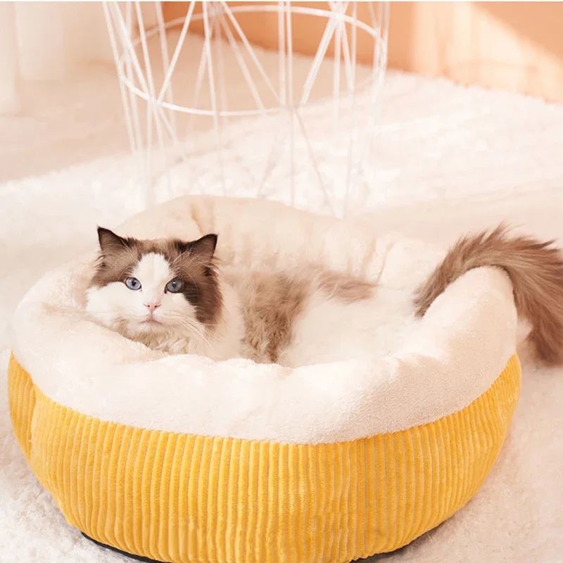 Title 7, Durable Washable Cat Sofa Bed Cozy Circular Ken...