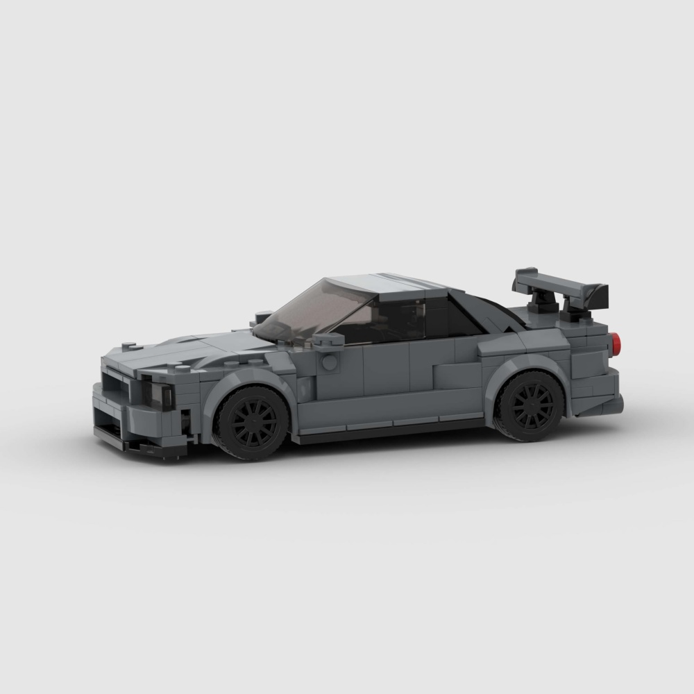 325PCS Sports Car MOC Building Blocks Skyline 4