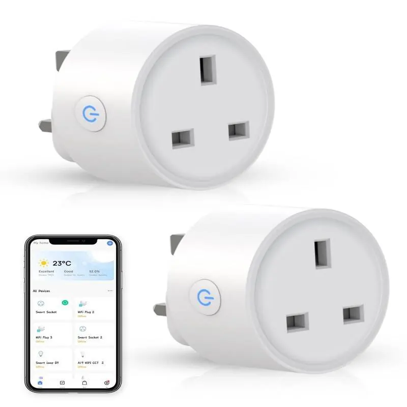 Smart Plug 2 Pack, WiFi Alexa Plug