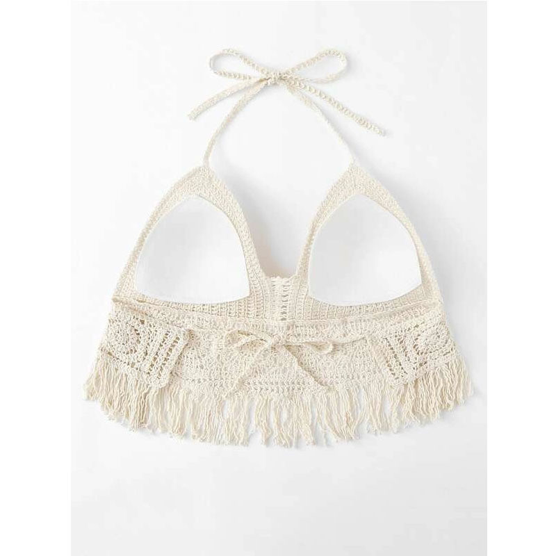 Title 3, Halter Crocheted Cotton Women