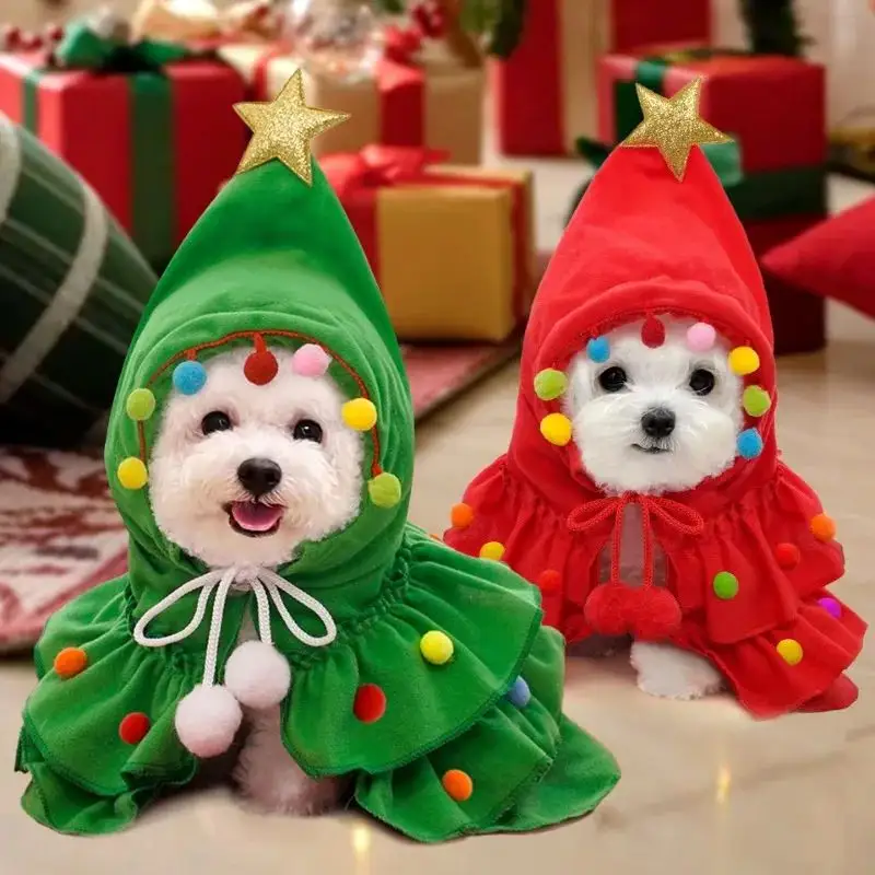 Autumn And Winter Christmas Pet Clothes Two