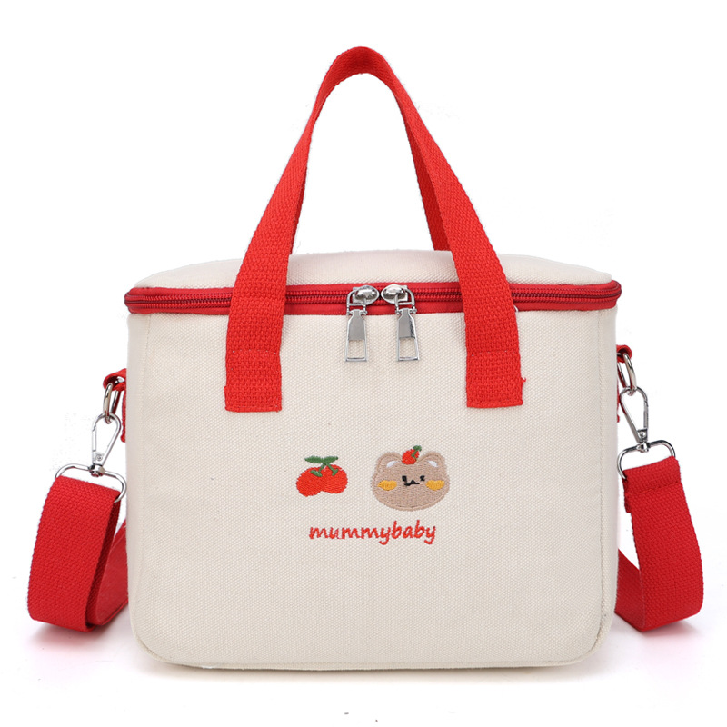 Title 3, Large Capacity Portable Lunch Box Bag Thick Ins...