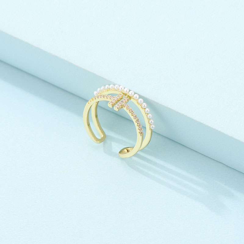 Simple Ring Sen Gold Diamond Ring