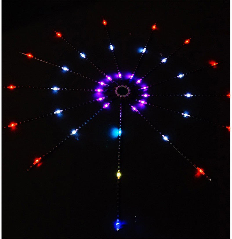 Title 5, LED Voice-activated Marquee Fireworks Light Ful...