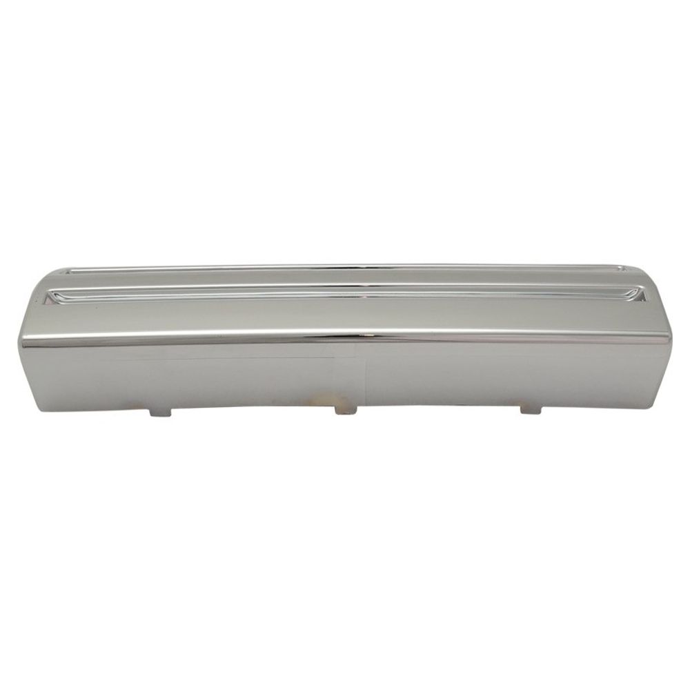 GMC Sierra 1500 front plate holder installed flush with factory bumper face