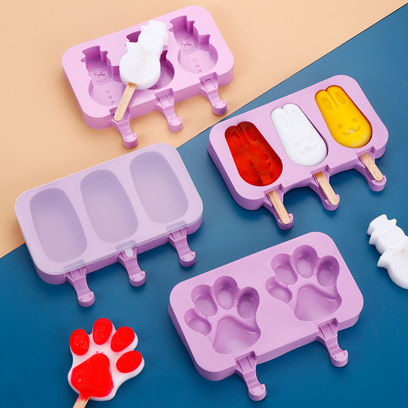 Ice Cream Mold Household Frozen Silica Gel
