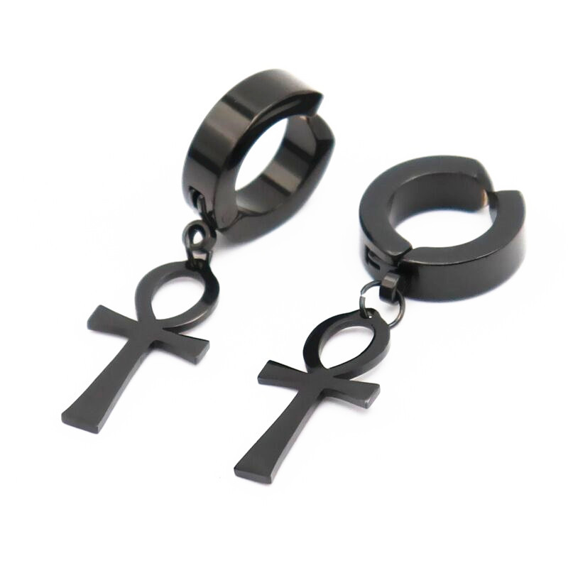 Men's Ear Clips Popular Fake Earrings Without Holes Ear Buckles