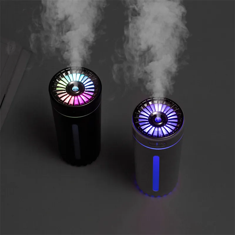 Wireless Air Humidifier Colorful Lights Mute Ultrasonic USB Fogger Diffuser Purifier 800mAh Rechargeabl Cool Mist Maker For Car – image 6