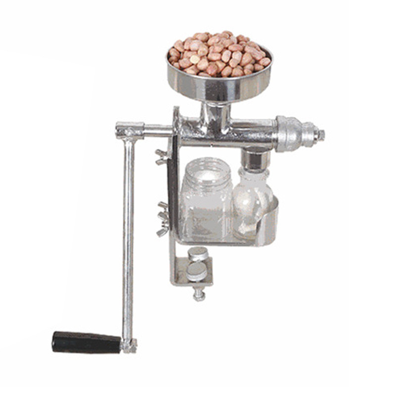 Title 4, Hand Crank Small Oil Press Household Non-electr...