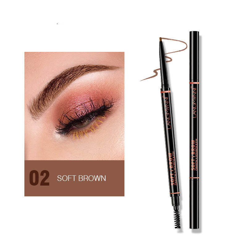 Double head Rotating Automatic Eyebrow Pencil 2Color - Shop at LoveMi