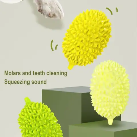 Dog Toys Durian Chew Glue Ball Pet Chewing Dog