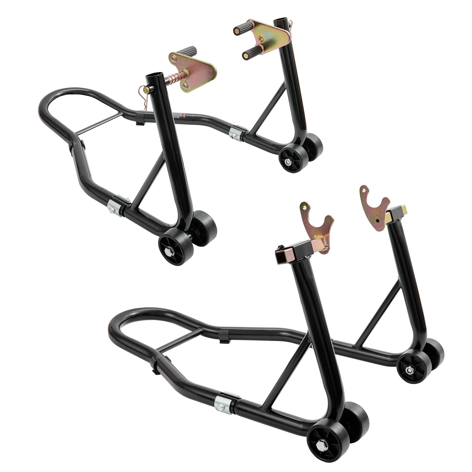 VEVOR Motorcycle Stand Lift, 850lbs Front Rear Combo Stand Lift Stand, Front And Rear Wheel Fork Stand… image 7