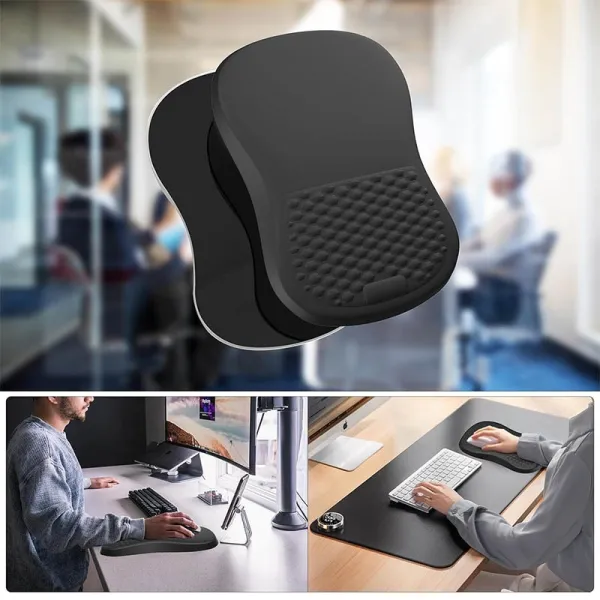 Cushion Wrist-Support Mouse Pad