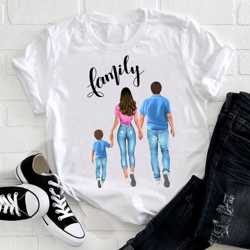 Title 13, Summer Mother Family Of Four Family Wear Parent...