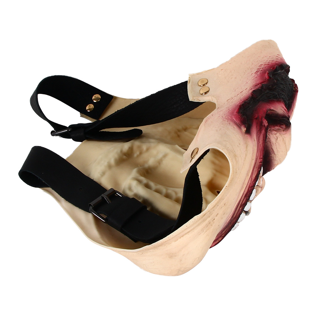 Masque Demi-Visage Saignant Latex — Horreur Halloween 6