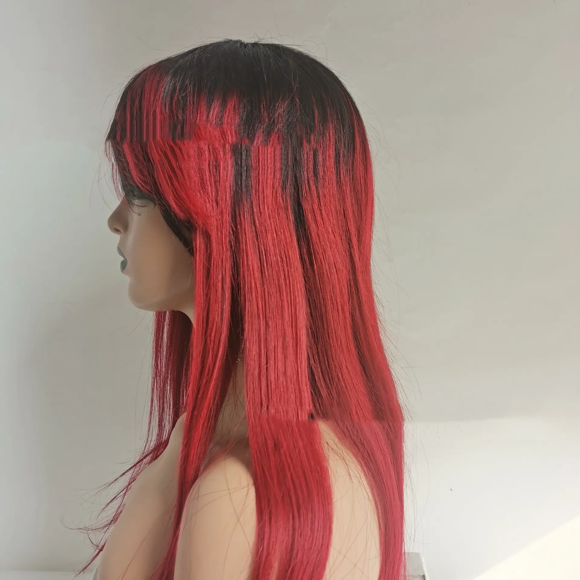 Wig Factory Real Human Hair Mechanism Headgear