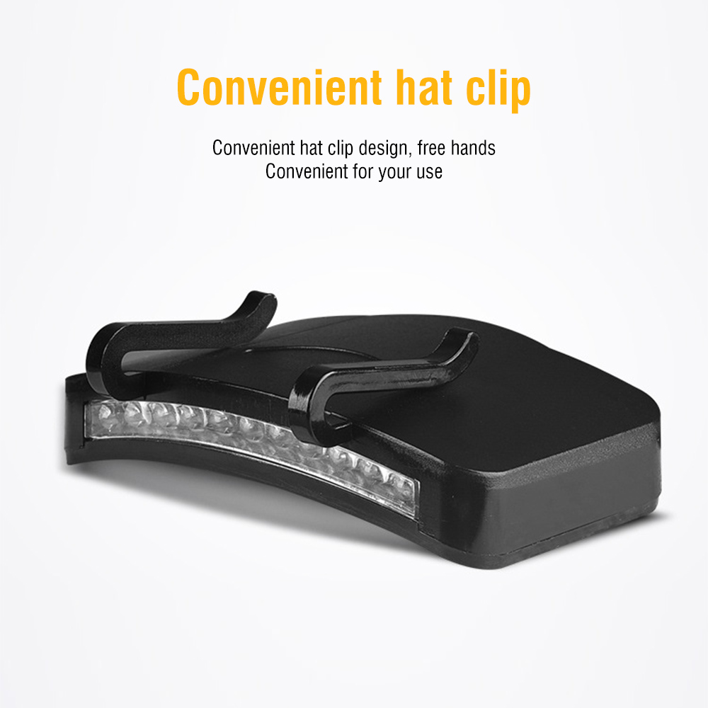 Running Camping Head Flashlight Work Lamp Cap Light 11 LED Headlight — image 12