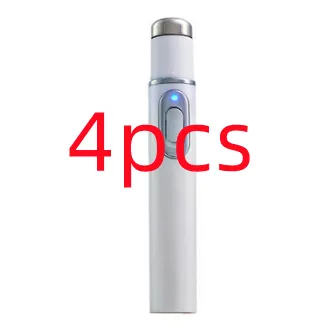 Blue Light Therapy Acne Laser Pen Soft Scar Wrinkle Removal Treatment Device Skin Care Beauty Equipment No Logo 4Pcs - Shop at LoveMi