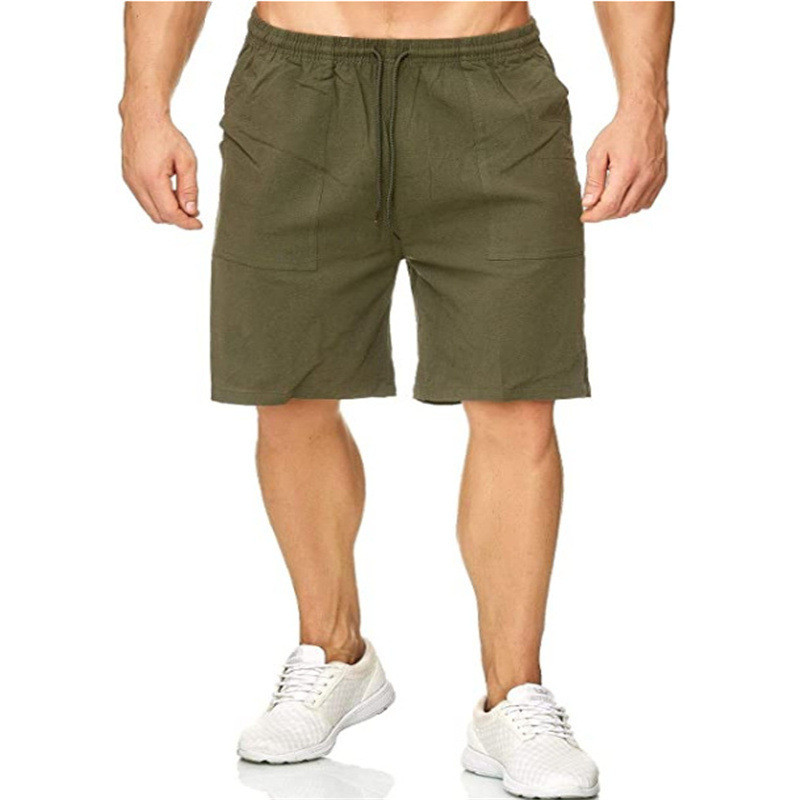 Title 2, Mens Sports and Leisure Cotton and Linen Short...