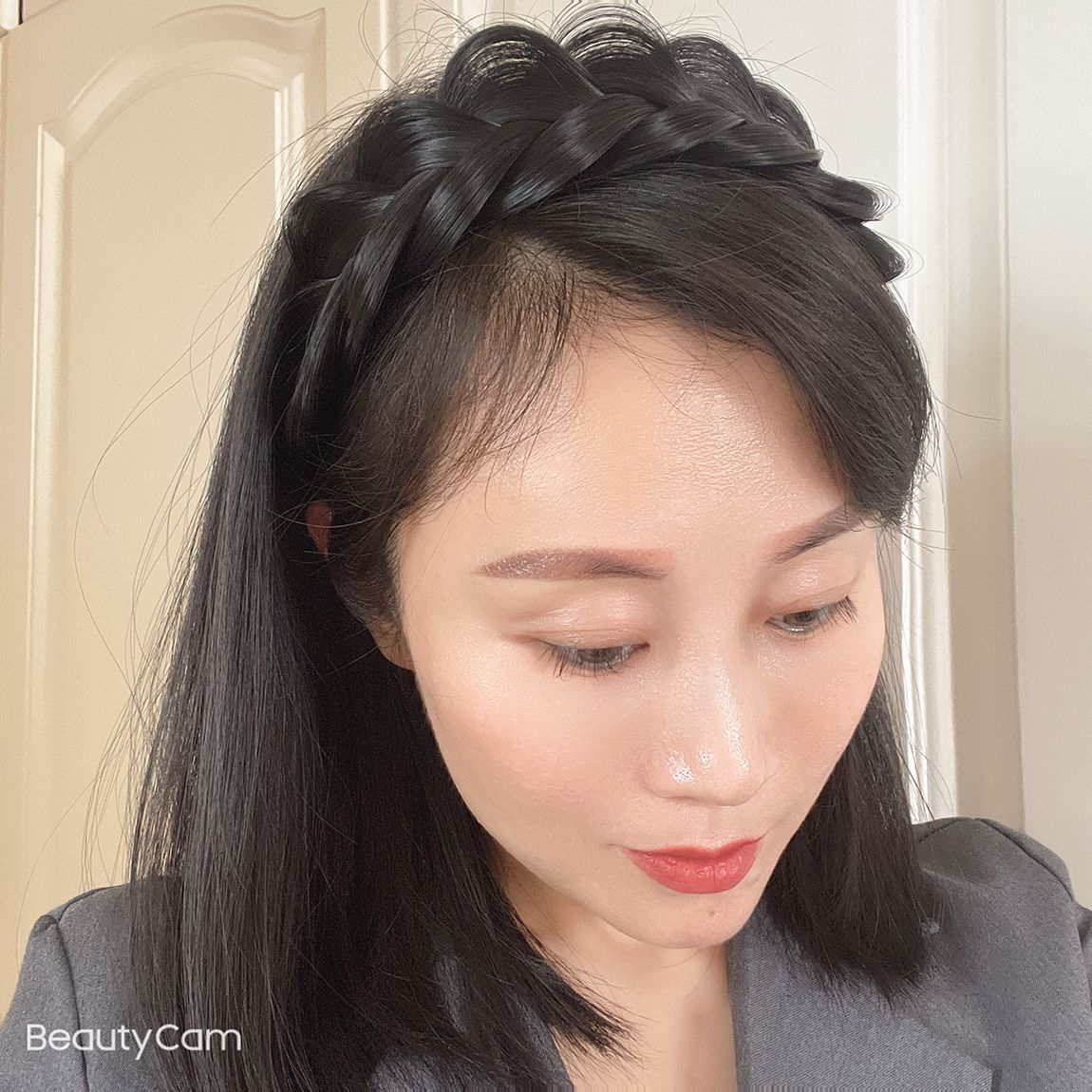 Title 4, Widened Twist Braid Wig Toothed Non-slip Headband