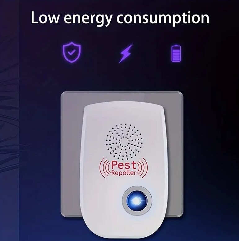 4X Ultrasonic Pest Control Repeller UK Plug-in Reject Rat Mouse Mice Spider — image 11