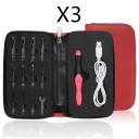 Red 3Pcs