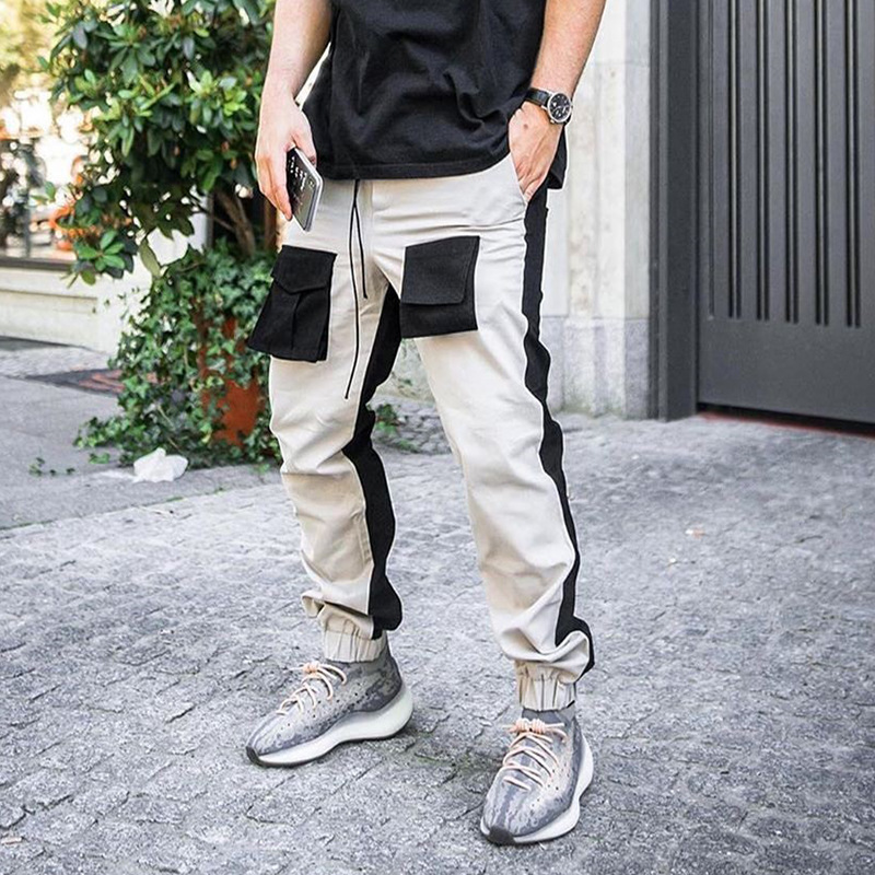 Overalls Men's Loose-fitting Straight-leg Sports Casual Trousers
