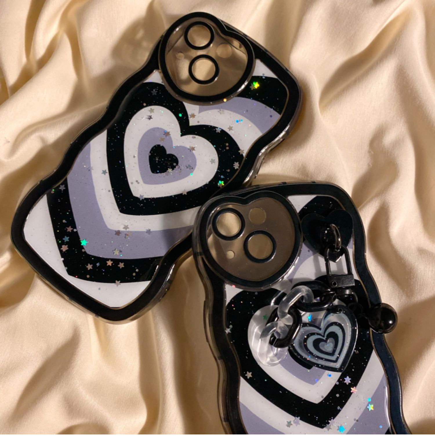 Tula Case Ins Wind Powder Love Pendant Phone Case - Image 6